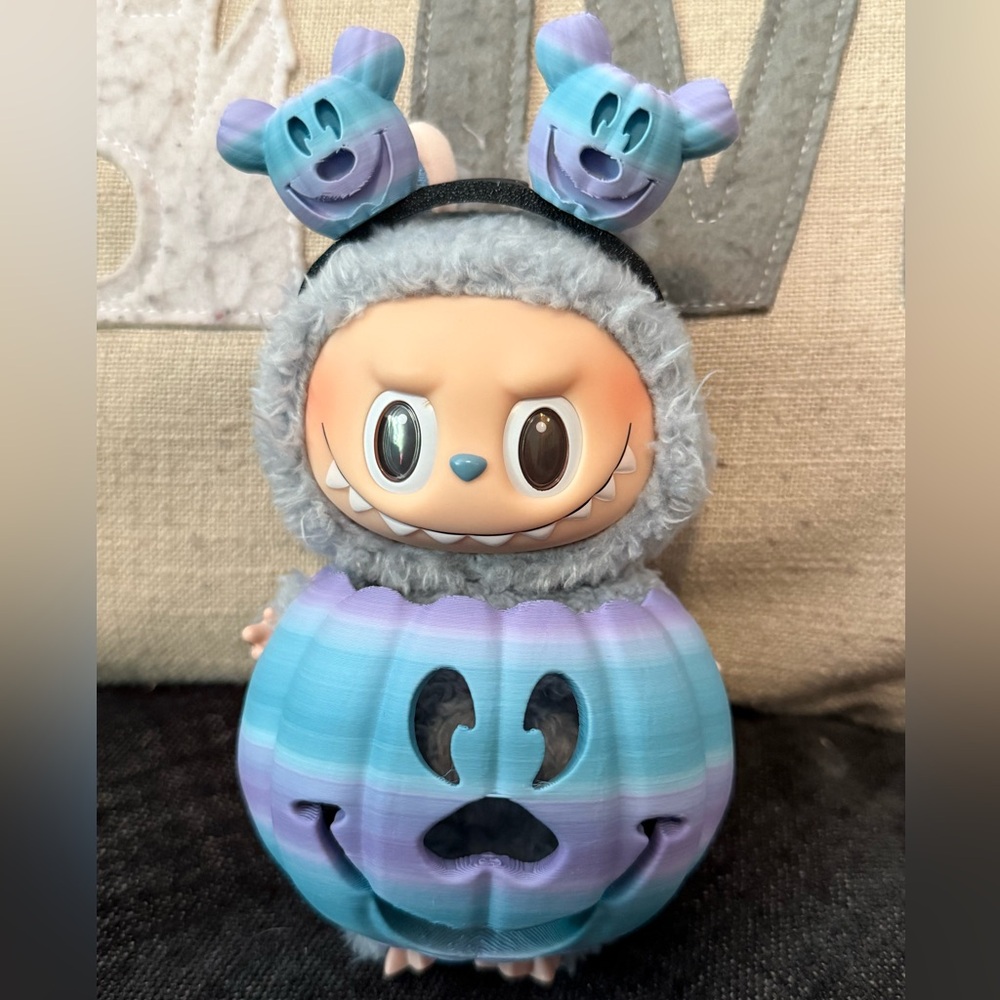 Mickey Blue and Purple Pumpkin Costume - Costume ONLY NO LABUBU INCLUDED